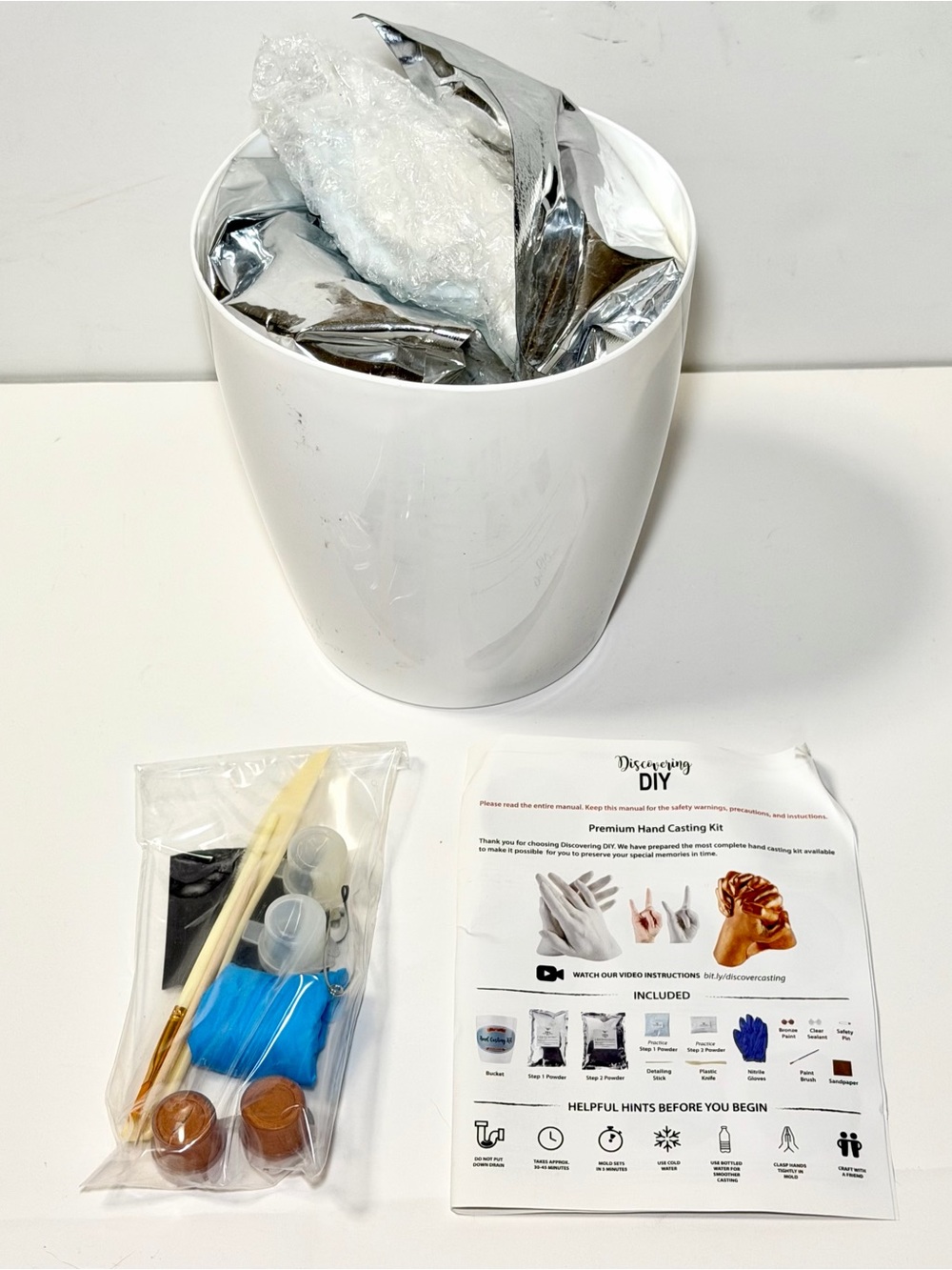 Hand Casting Kit - Hand Mold Kit - Picture 2 of 10